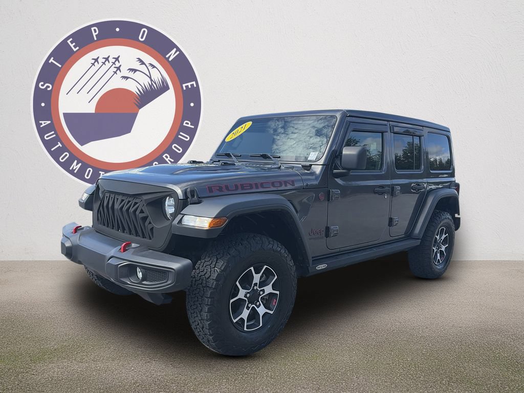 Used 2021 Jeep Wrangler Unlimited Rubicon w/ Cold Weather Group AWD/4WD image 2