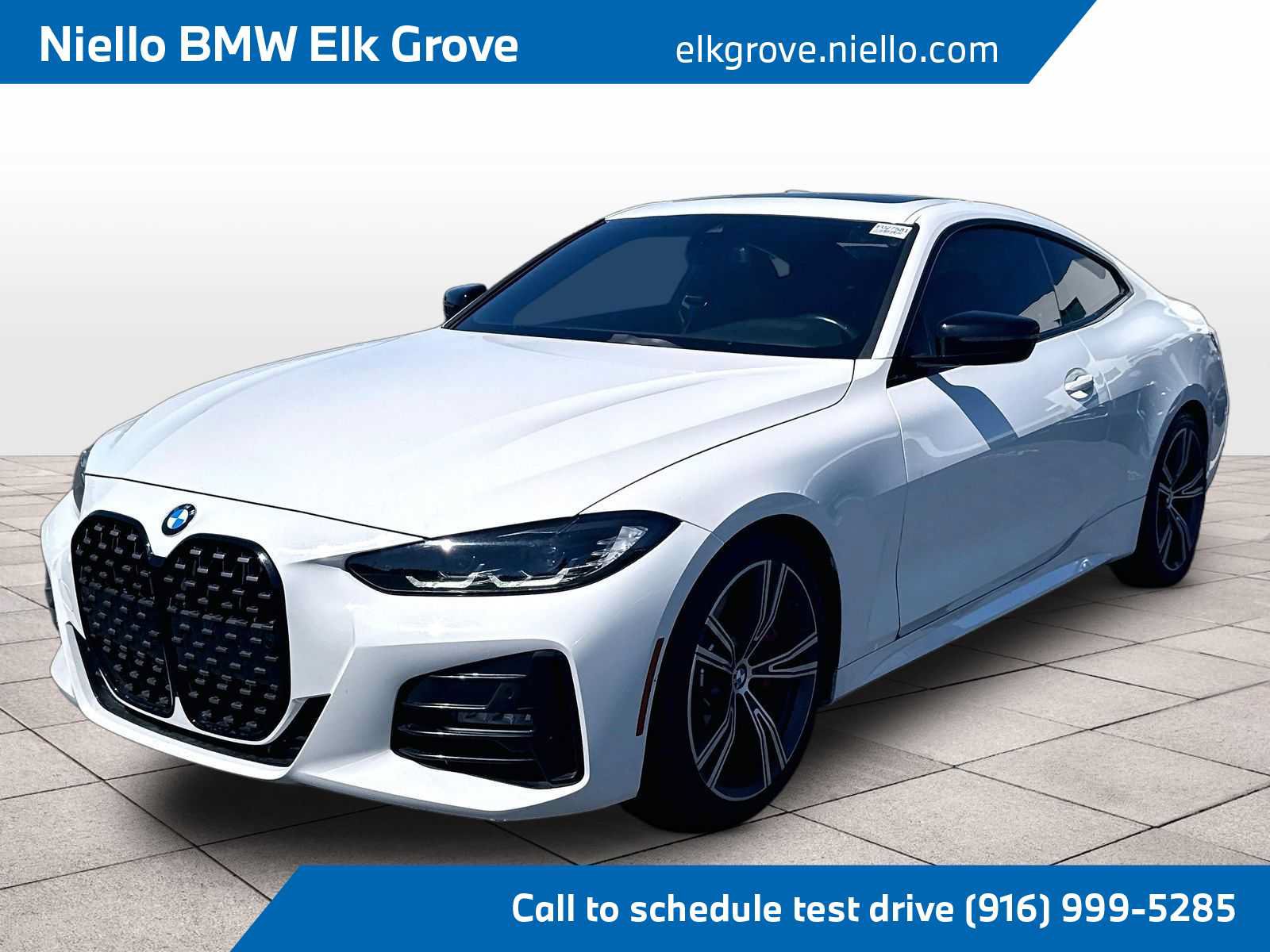 Used 2022 BMW 430i Coupe w/ M Sport Package RWD image 1