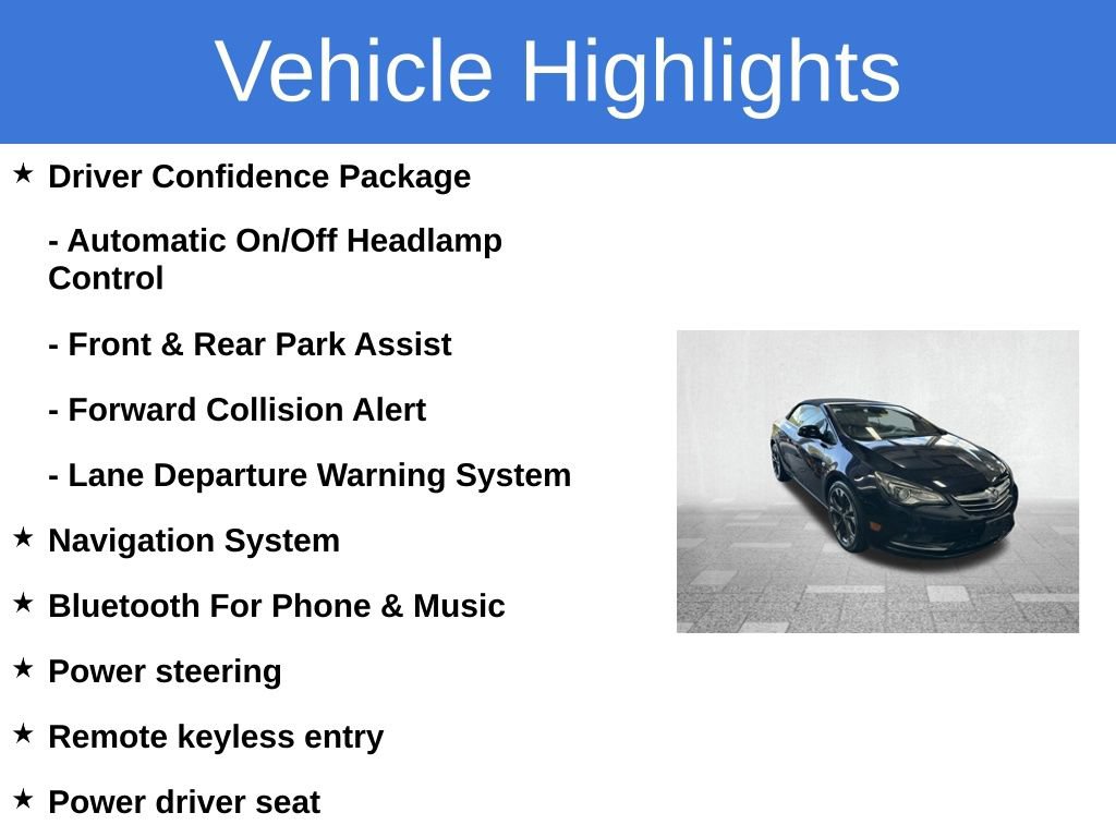 Used 2019 Buick Cascada Premium FWD image 5