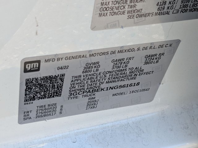 Used 2022 Chevrolet Silverado 1500 Custom RWD image 20