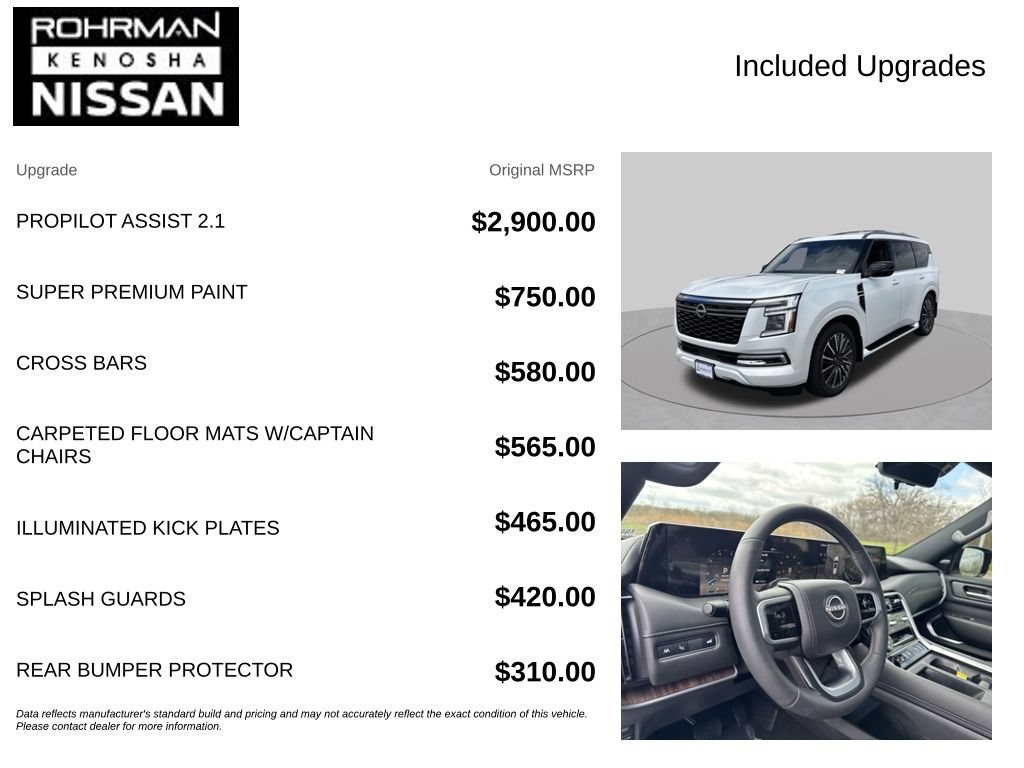 Used 2026 Nissan Armada Platinum Reserve AWD/4WD image 4