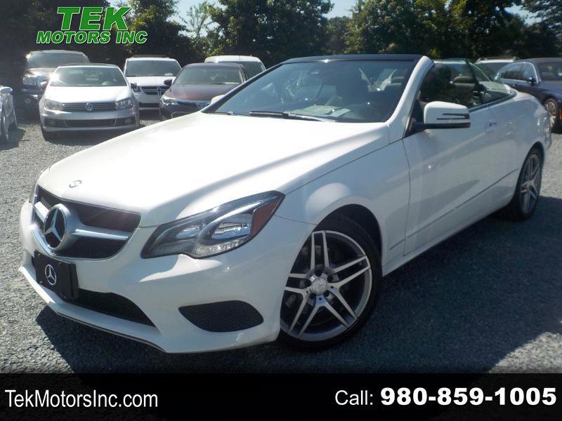 Used 2014 Mercedes-Benz E 350 Cabriolet w/ Premium 1 Package