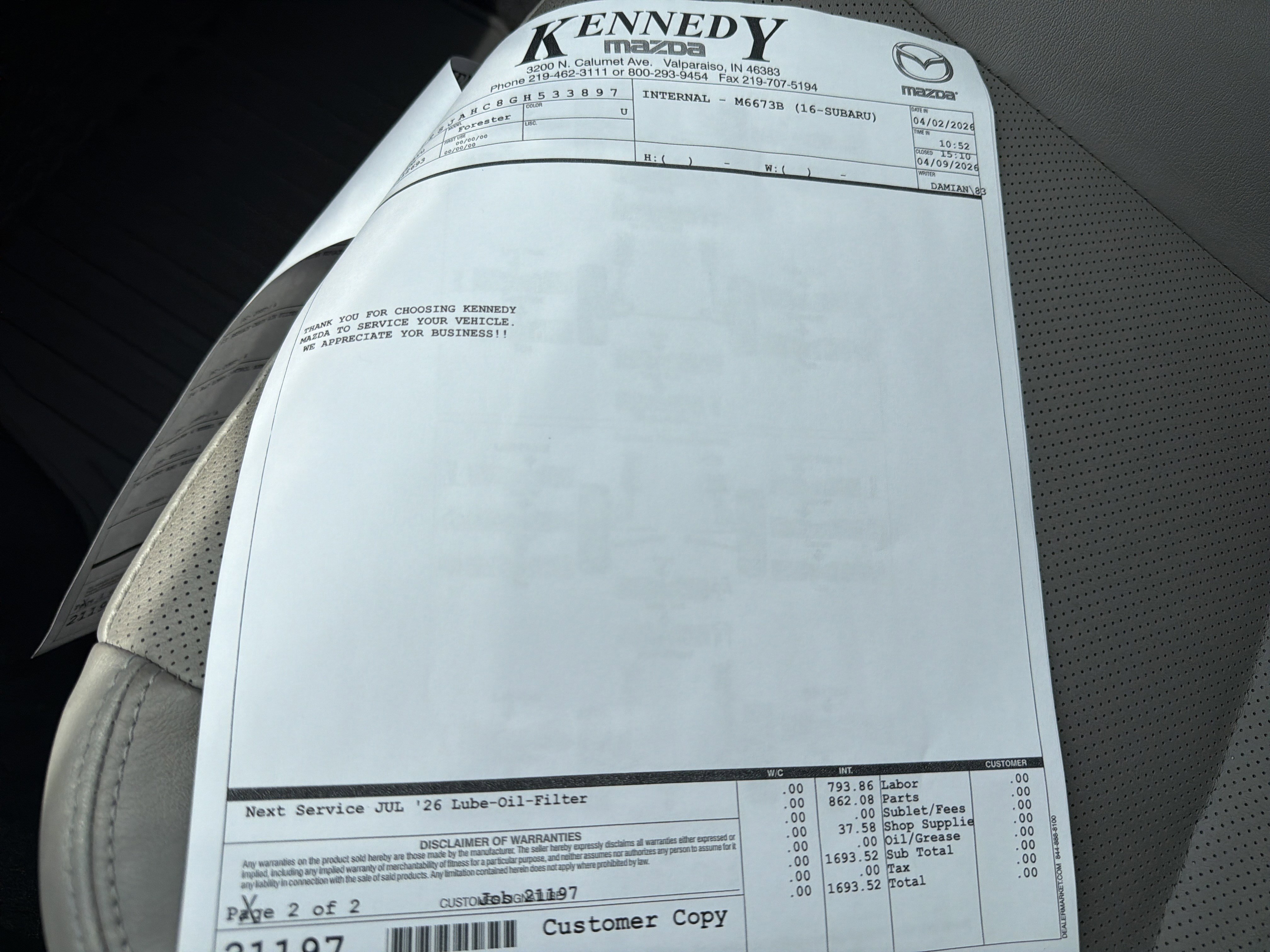 Used 2016 Subaru Forester 2.5i Limited image 36