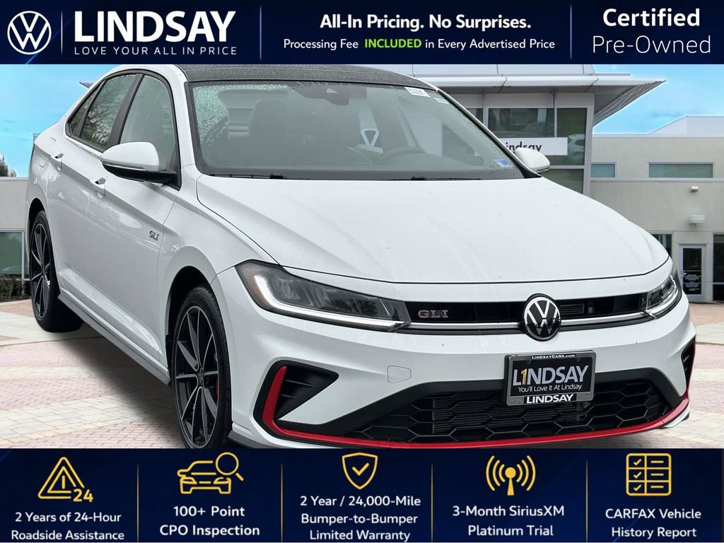 Certified 2025 Volkswagen Jetta GLI Autobahn