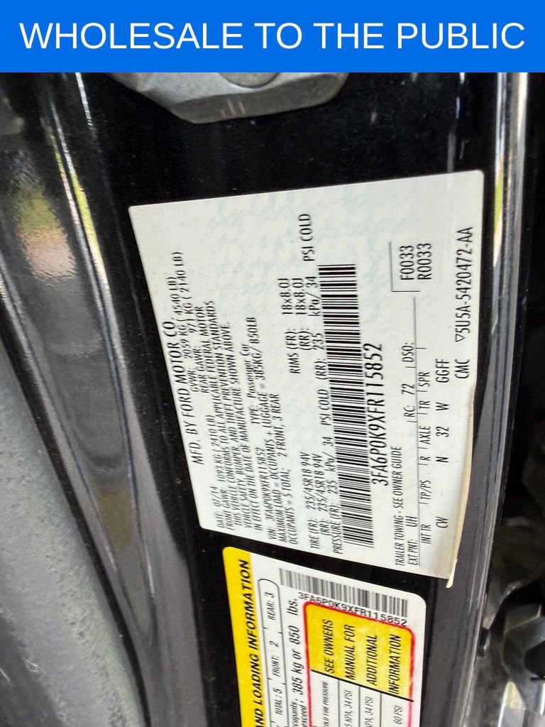 Used 2015 Ford Fusion Titanium FWD image 37