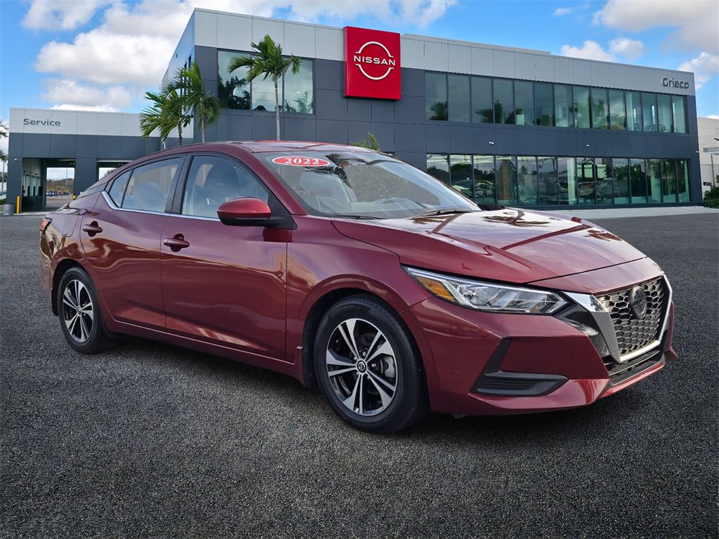 Used 2022 Nissan Sentra SV w/ Trunk Package image 1