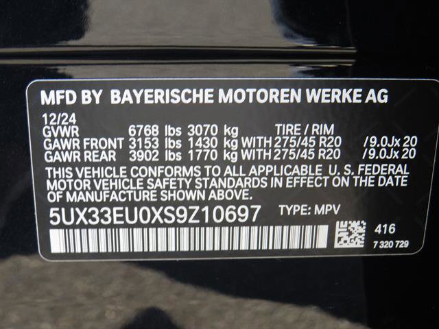 Used 2025 BMW X5 M60i w/ Executive Package image 8