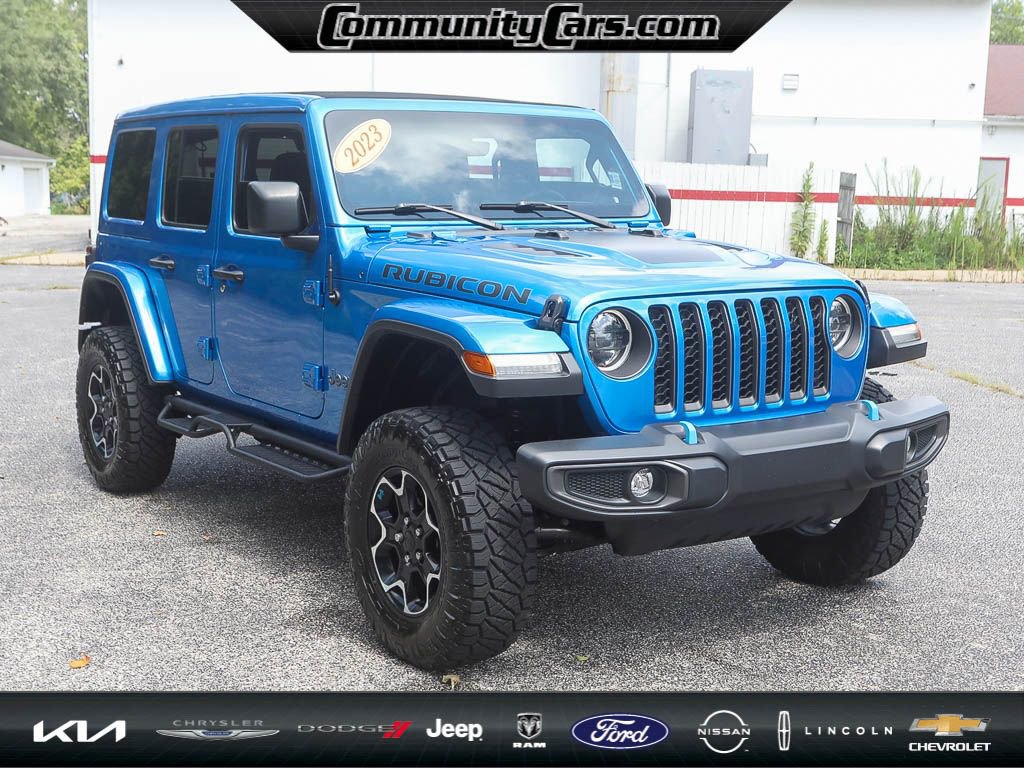 Used 2023 Jeep Wrangler Unlimited Rubicon 4xe image 9