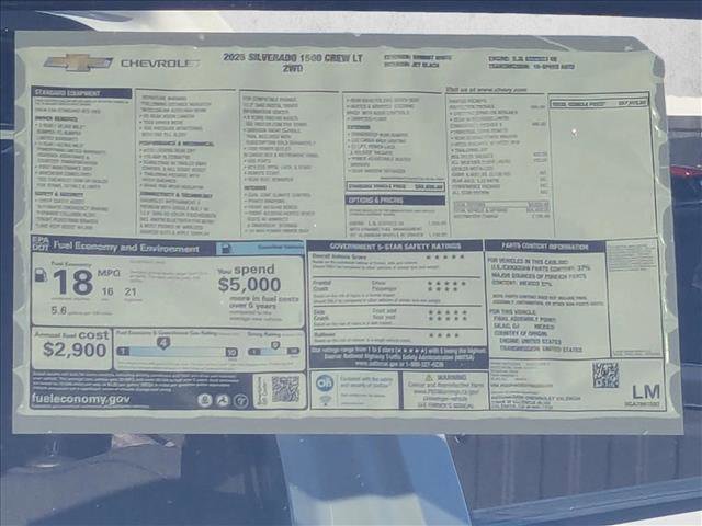 New 2025 Chevrolet Silverado 1500 LT w/ Protection Package image 18