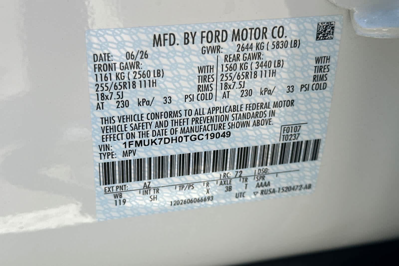 New 2026 Ford Explorer Active w/ Active Comfort Package RWD image 30