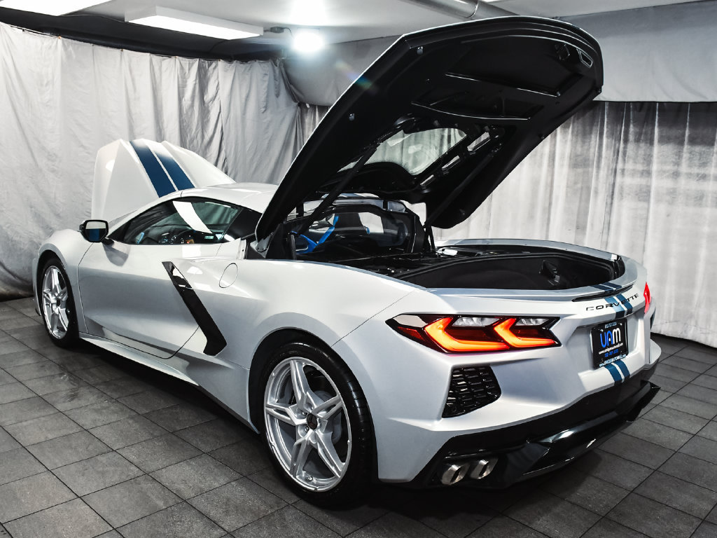 Used 2023 Chevrolet Corvette Stingray Premium Cpe w/ Body-Color Dual Roof Package RWD image 58