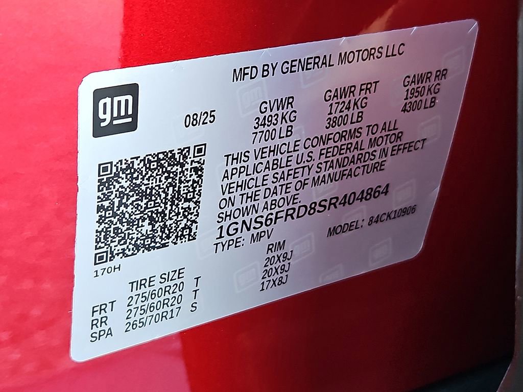 New 2025 Chevrolet Suburban Premier image 19