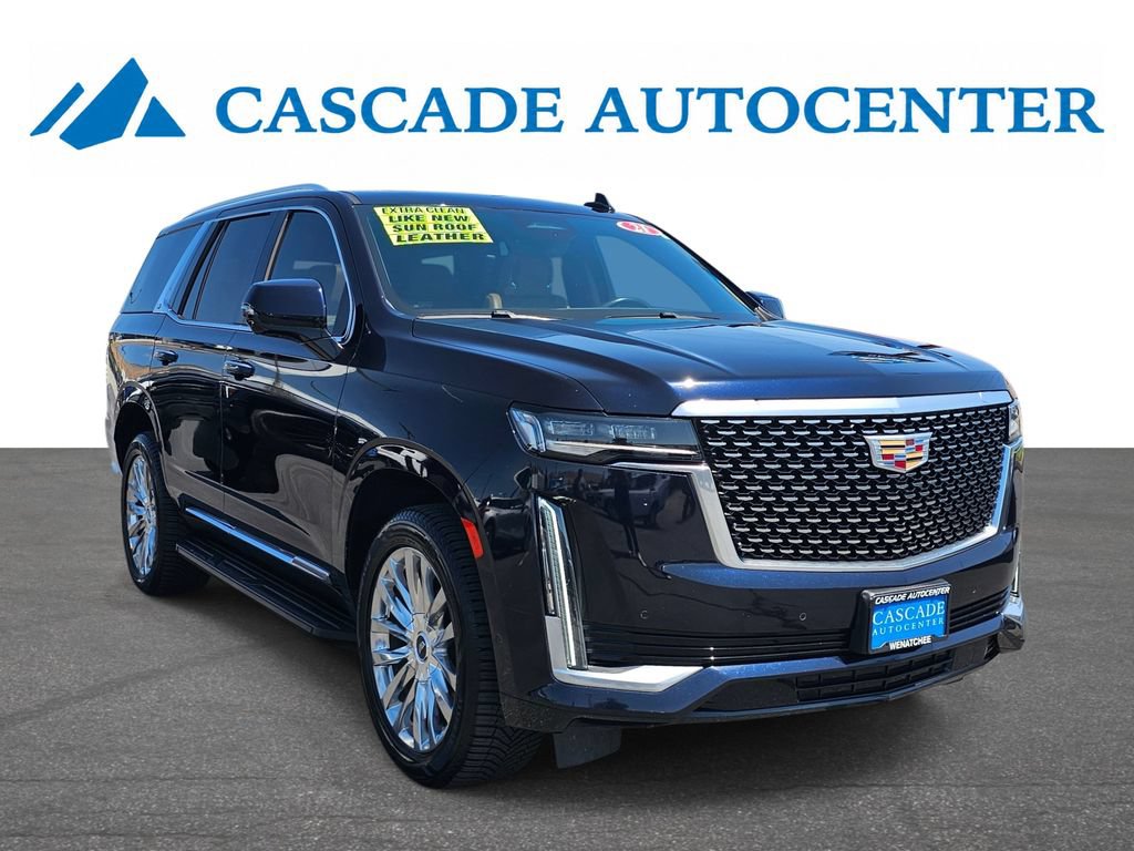 Certified 2021 Cadillac Escalade Premium Luxury AWD/4WD image 13