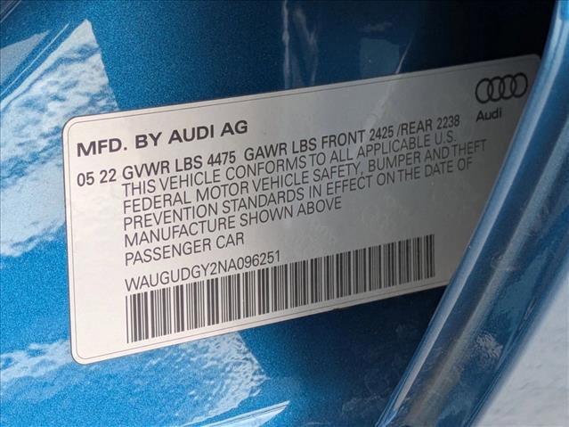 Used 2022 Audi A3 2.0T Premium w/ Convenience Package image 25