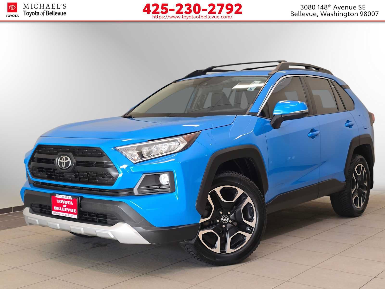 Used 2019 Toyota RAV4 Adventure w/ All Weather Liner Package AWD/4WD image 1