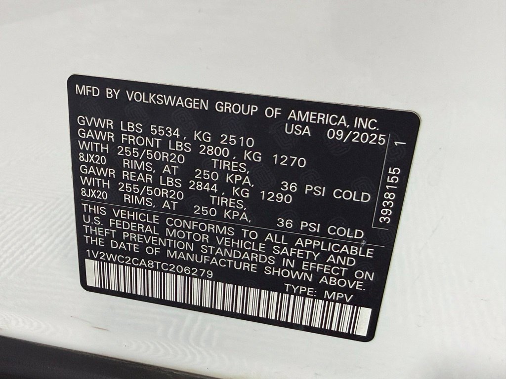 Used 2026 Volkswagen Atlas Cross Sport SE FWD image 23