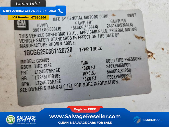 Used 2008 Chevrolet Express 2500 RWD image 17