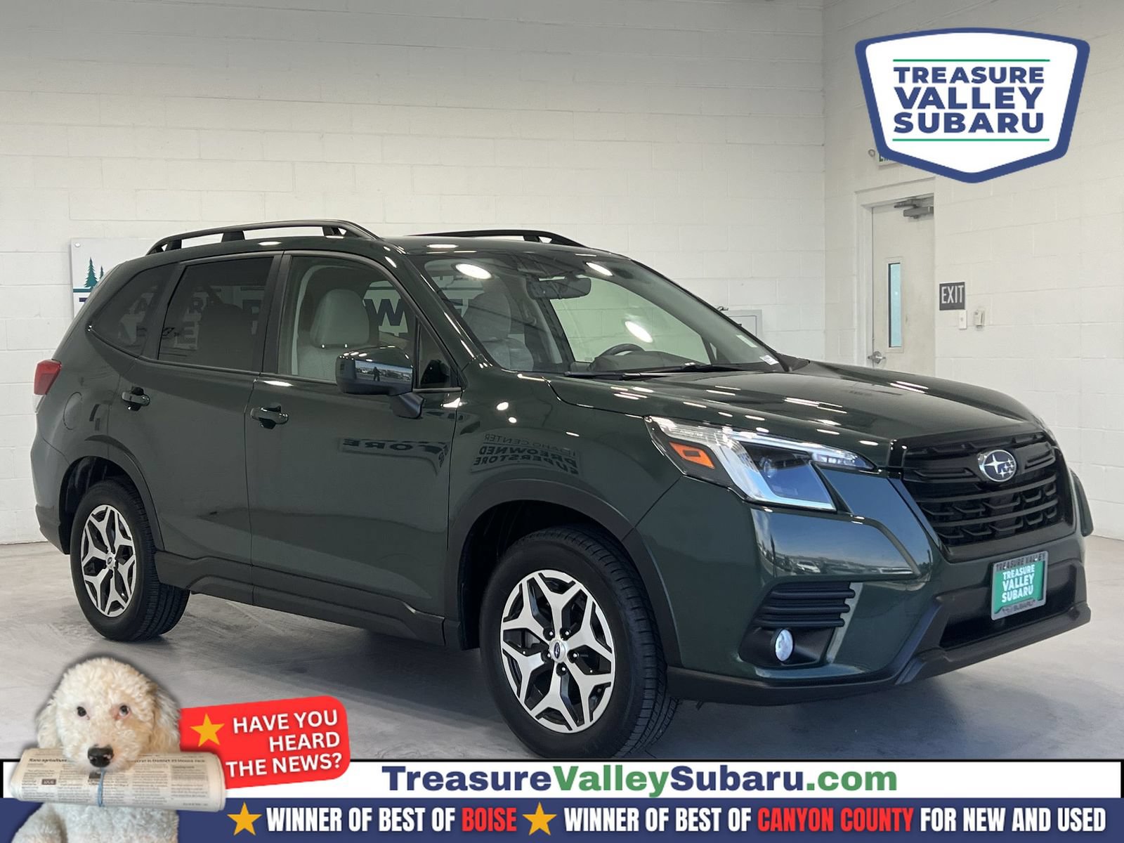 Used 2022 Subaru Forester Premium w/ Popular Package #3 AWD/4WD image 1