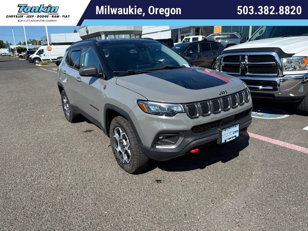 Used 2022 Jeep Compass Trailhawk w/ Trailhawk Convenience Group