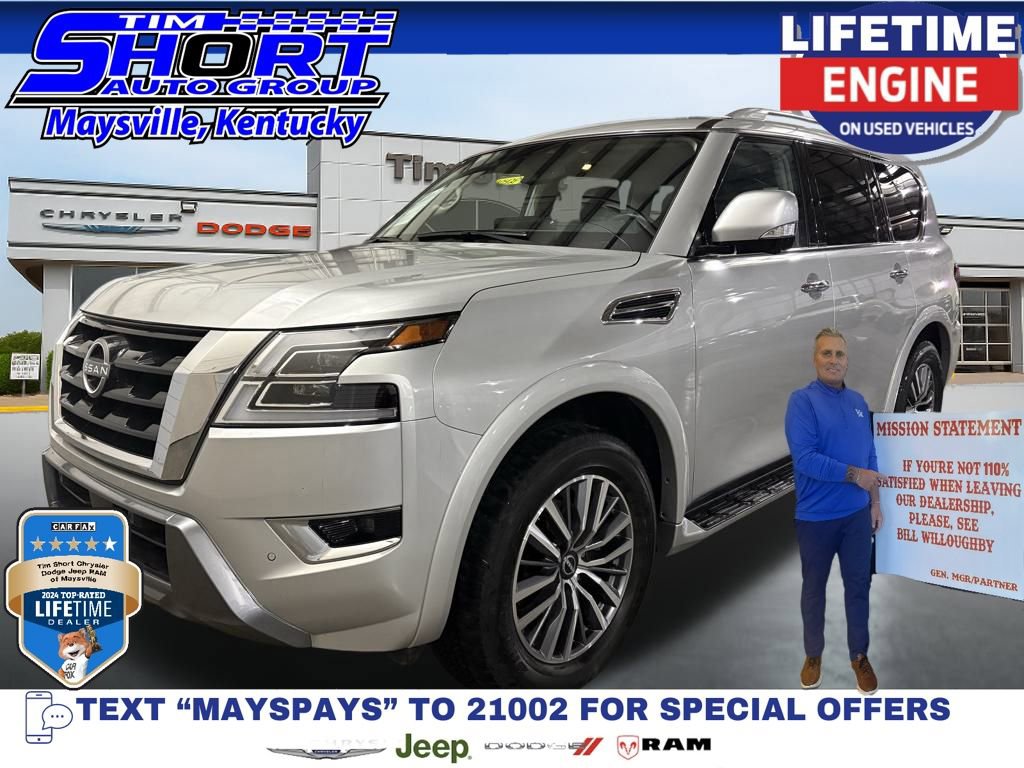 Used 2024 Nissan Armada SL w/ Captain's Chairs Package 360° Tour