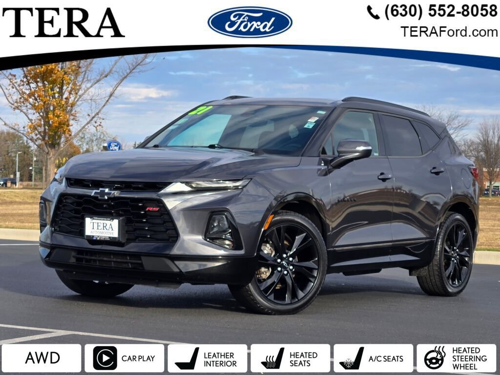 Used 2021 Chevrolet Blazer RS w/ Enhanced Convenience Package