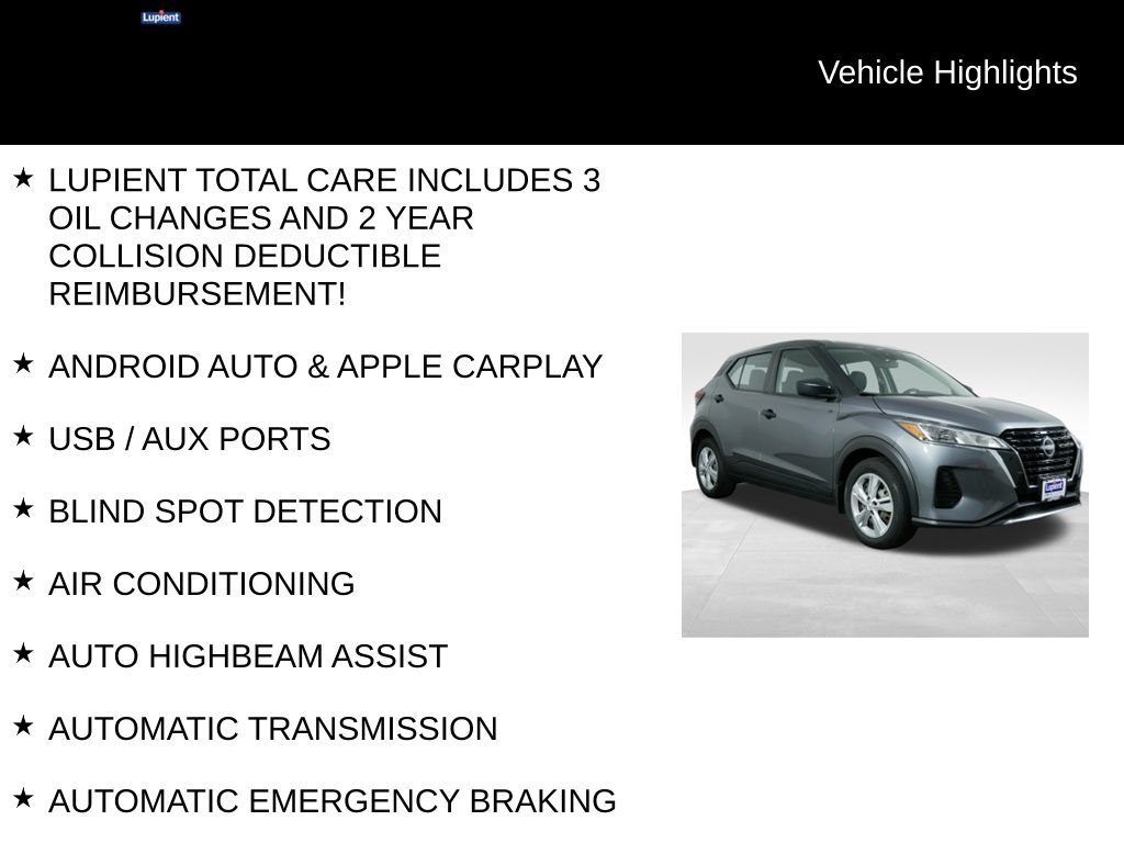 Used 2023 Nissan Kicks S FWD image 7