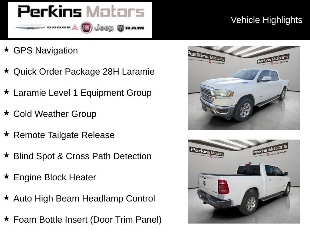 Used 2020 RAM 1500 Laramie AWD/4WD image 14