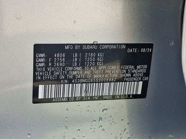 Used 2025 Subaru Legacy Sport image 30