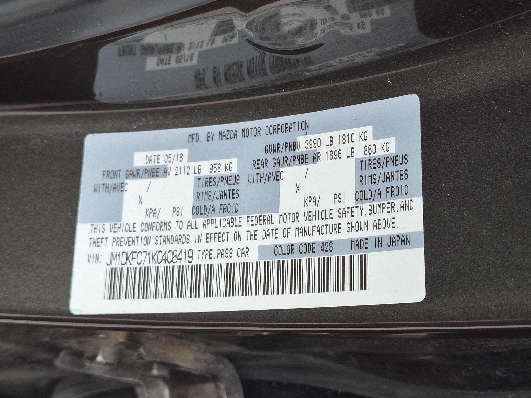 Used 2019 MAZDA CX-3 Touring AWD/4WD image 35
