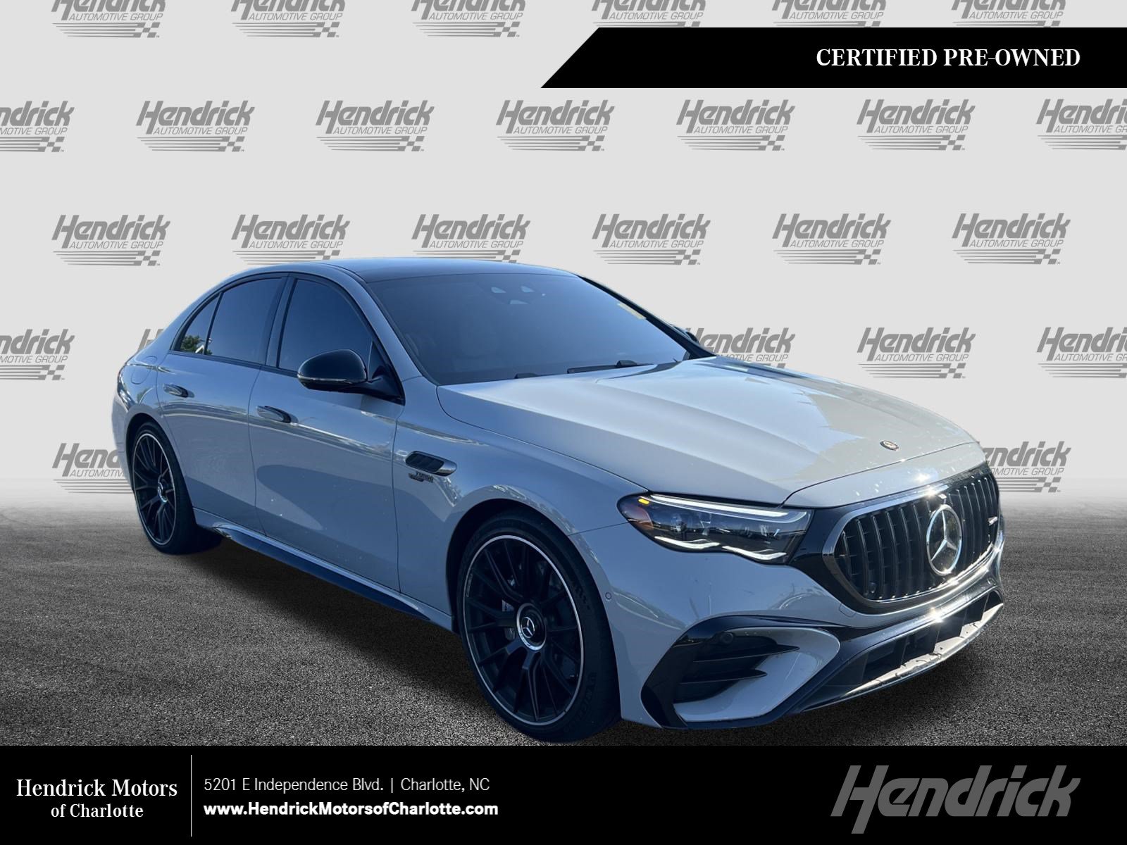 Certified 2026 Mercedes-Benz E 53 AMG e 4MATIC Sedan image 1