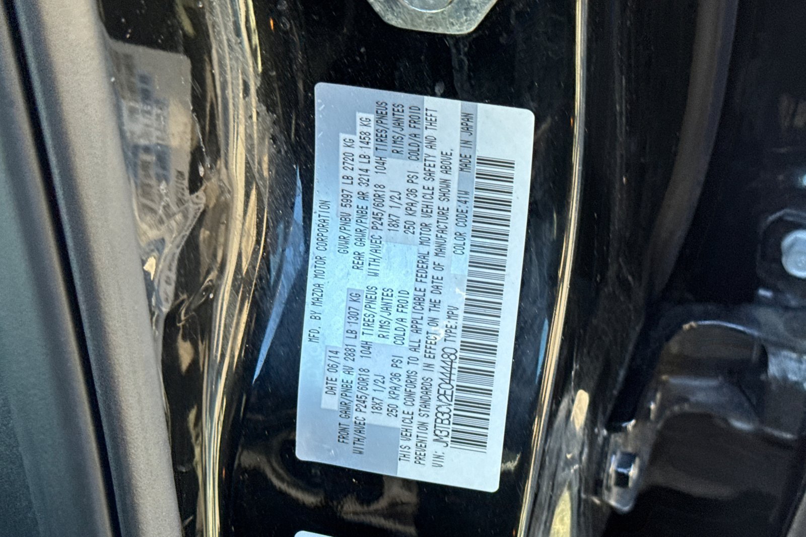 Used 2014 MAZDA CX-9 Touring AWD/4WD image 29