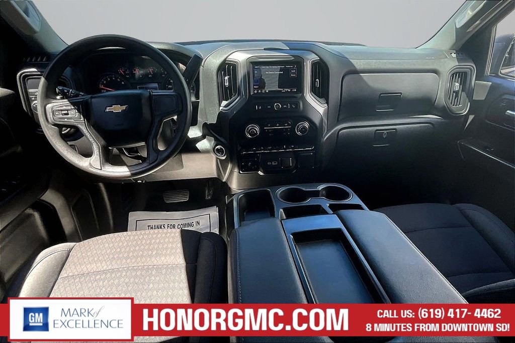 Used 2023 Chevrolet Silverado 1500 Custom w/ LPO, Dark Essentials Package RWD image 8