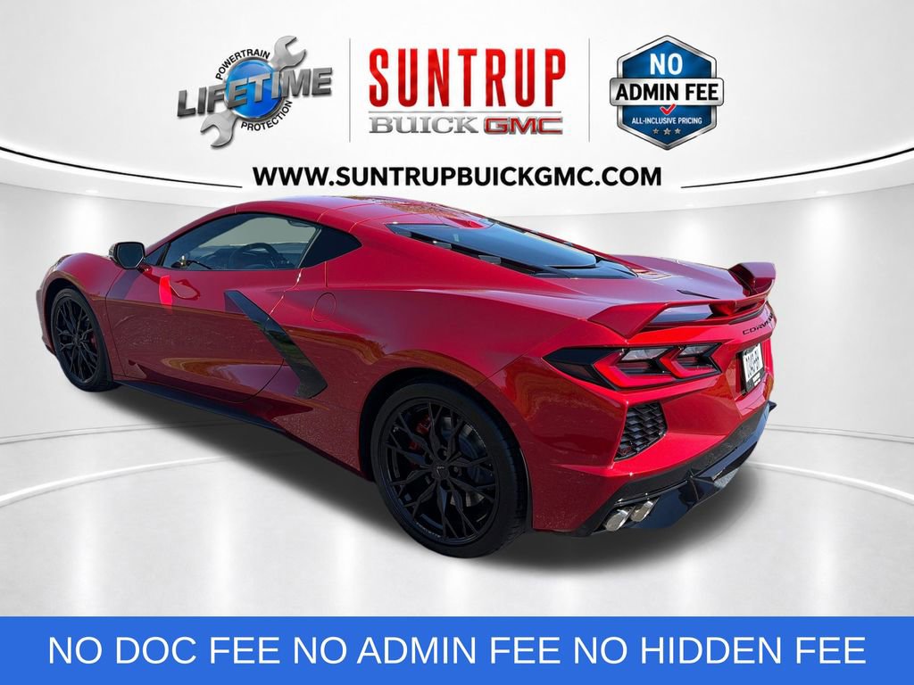 Used 2024 Chevrolet Corvette Stingray Preferred Cpe w/ Z51 Performance Package RWD image 3