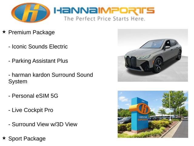 Used 2024 BMW iX xDrive50 w/ Premium Package image 22