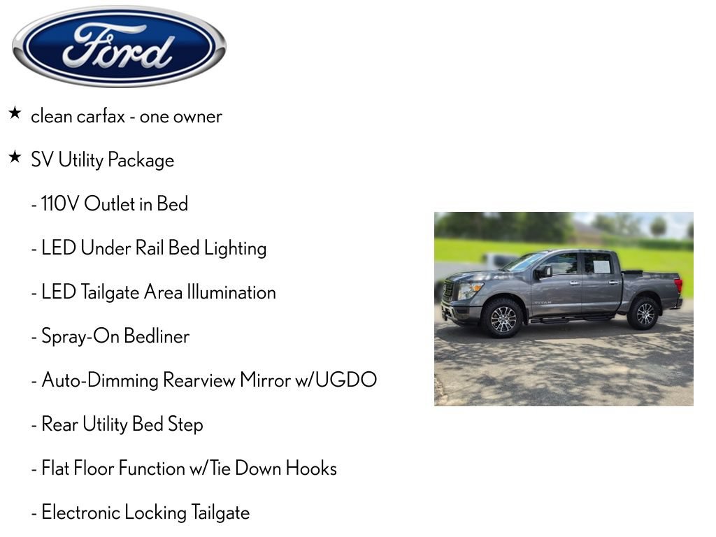 Used 2021 Nissan Titan SV w/ SV Convenience Package AWD/4WD image 4