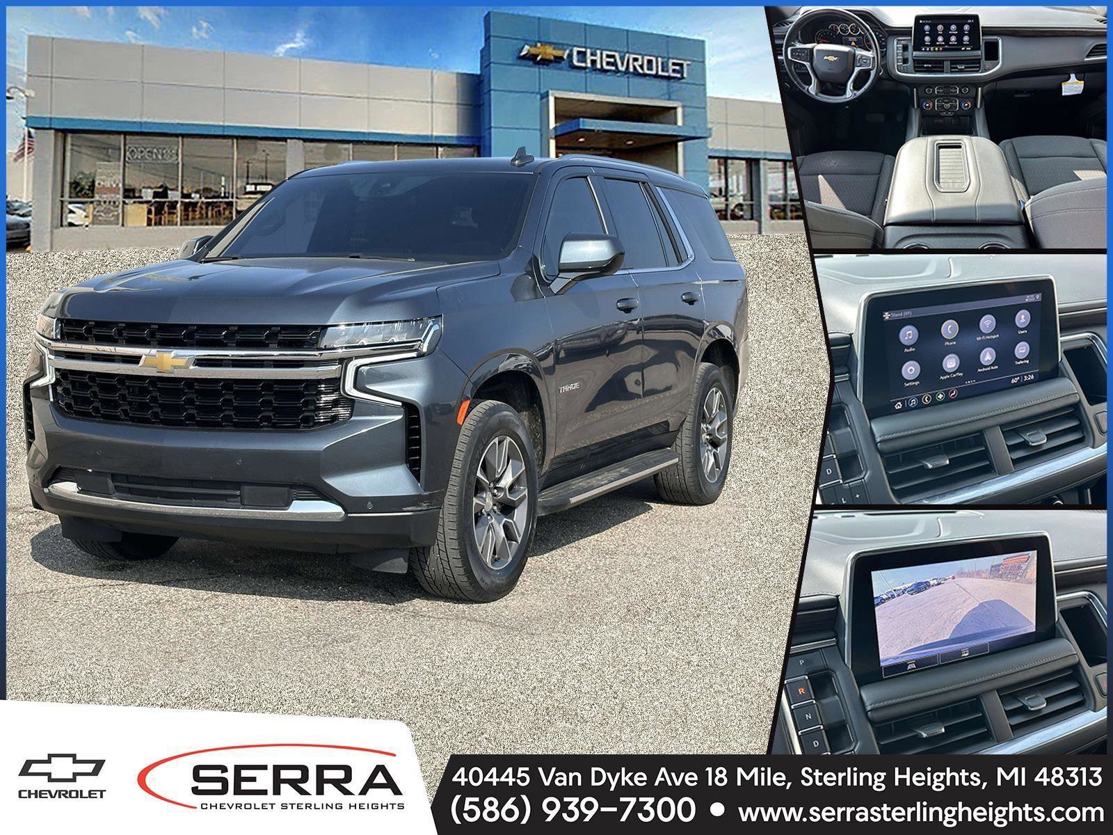 Certified 2021 Chevrolet Tahoe LS w/ Driver Alert Package image 1