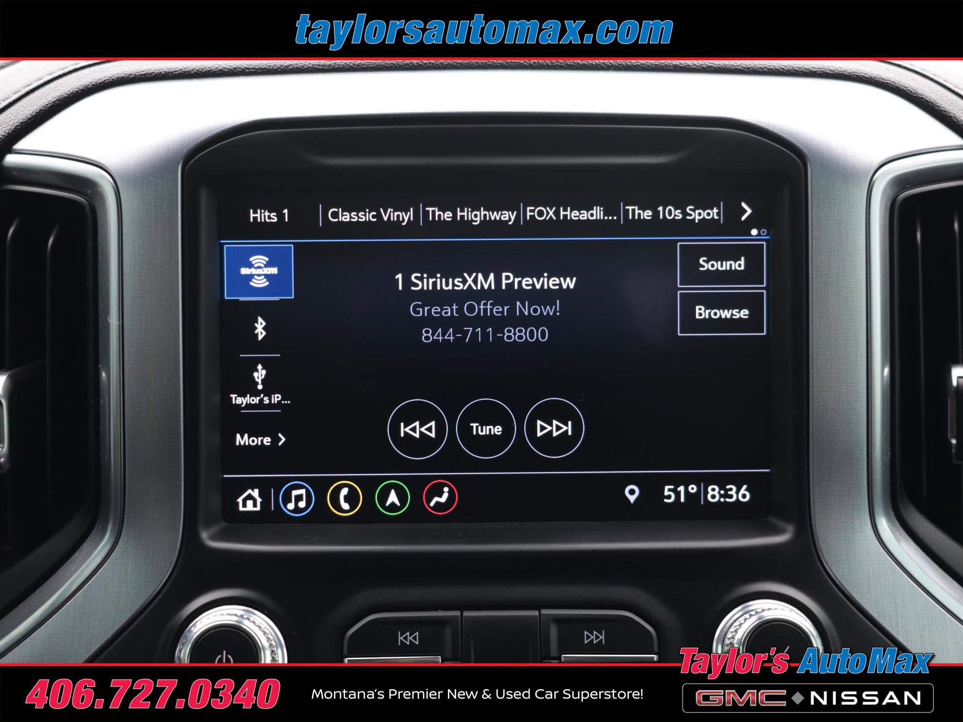 Used 2019 GMC Sierra 1500 SLT w/ SLT Premium Plus Package AWD/4WD image 14