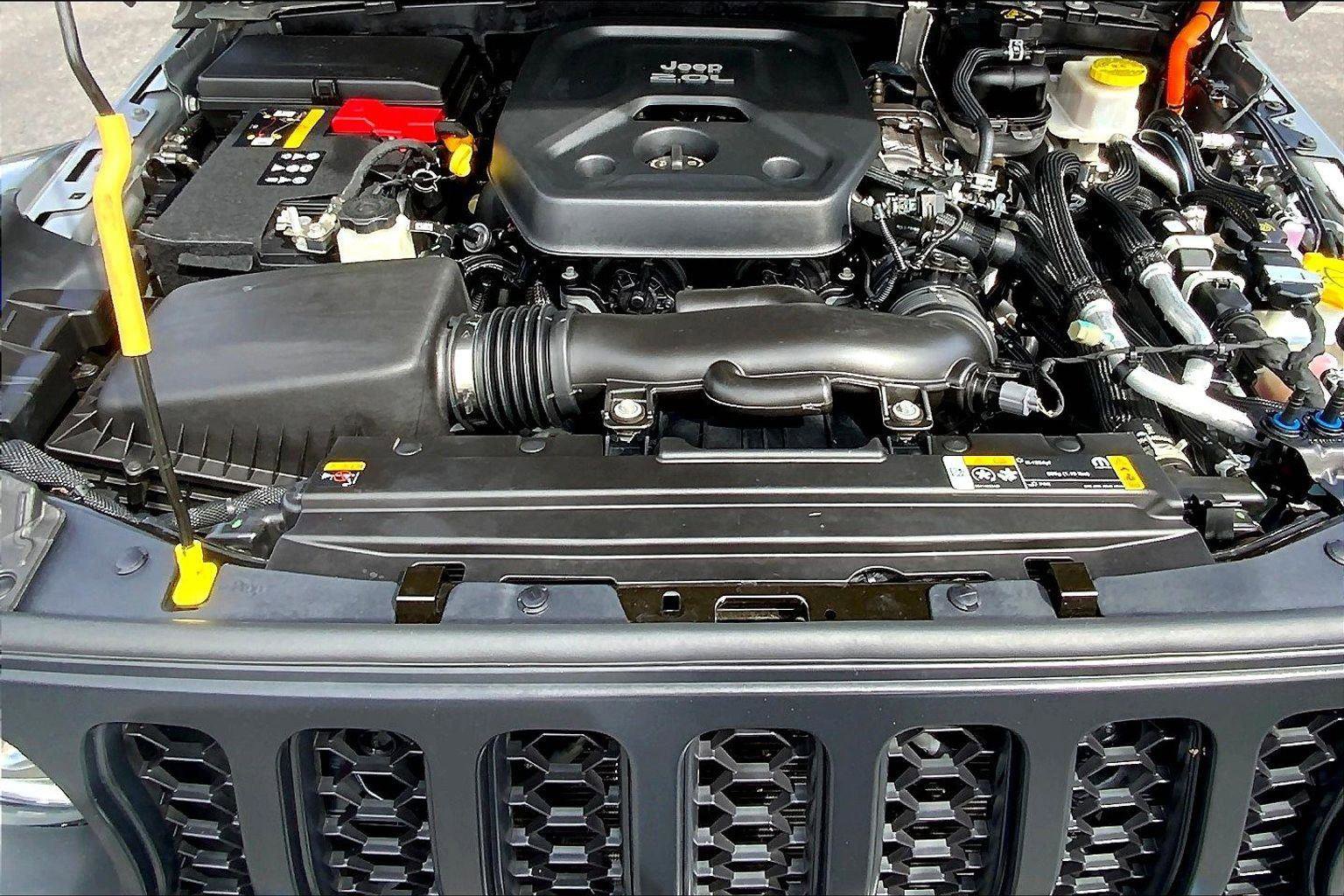 Certified 2022 Jeep Wrangler Unlimited Rubicon 4xe w/ Safety Group image 10