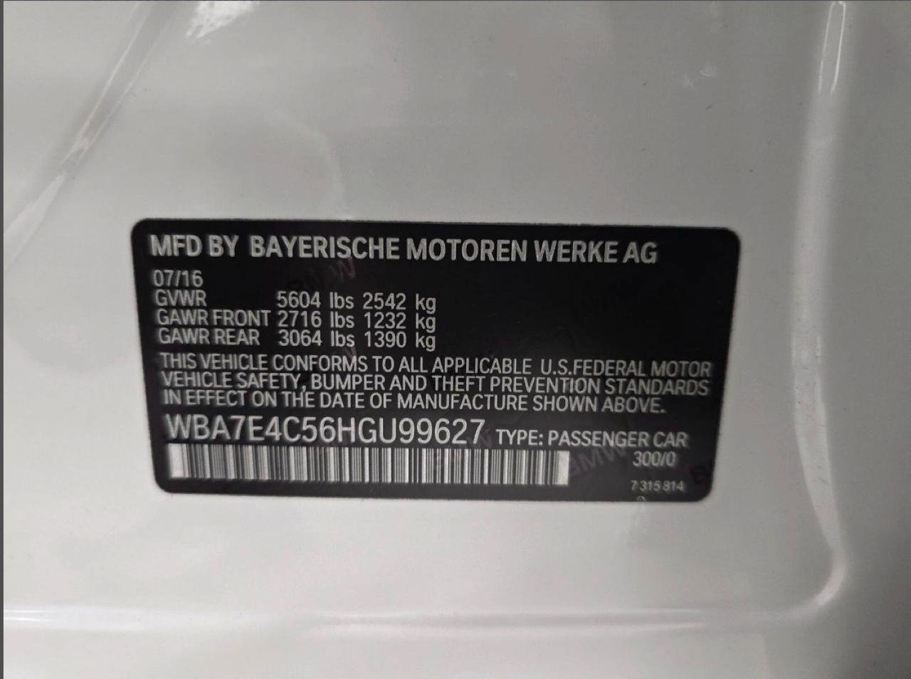 Used 2017 BMW 740i xDrive 740i xDrive Sedan image 8