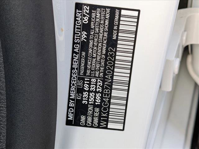 Certified 2022 Mercedes-Benz EQS 580 4MATIC Sedan image 25