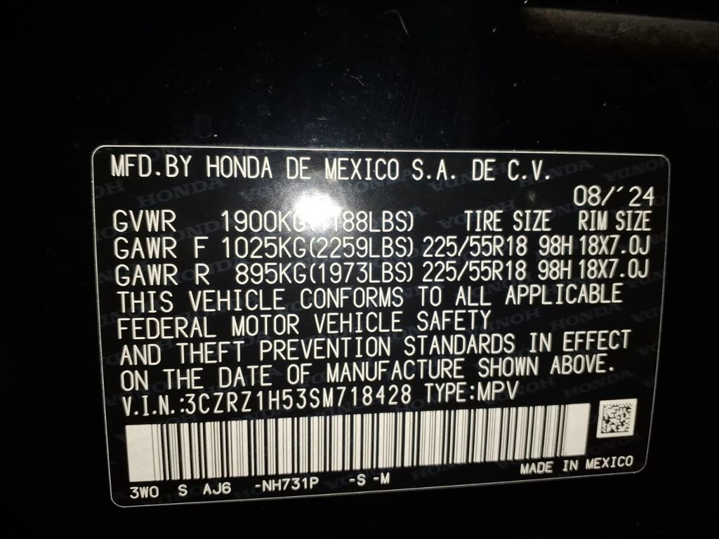 Used 2025 Honda HR-V Sport image 30