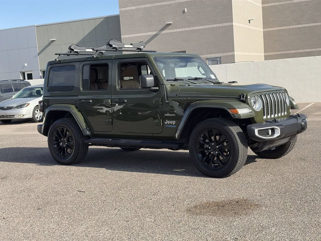 Used 2021 Jeep Wrangler Unlimited Sahara w/ Cold Weather Group AWD/4WD image 5