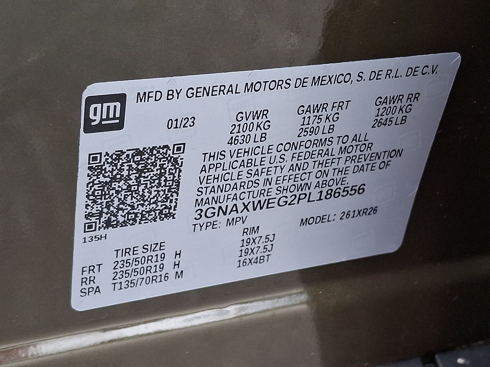 Certified 2023 Chevrolet Equinox RS w/ LPO, Floor Liner Package AWD/4WD image 27