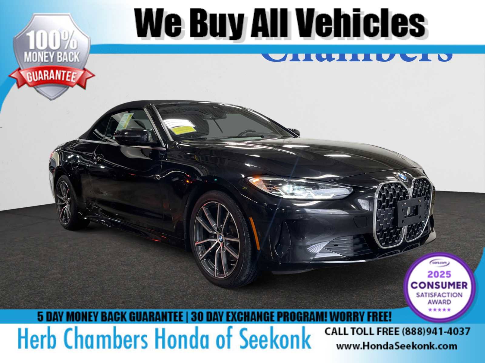 Used 2023 BMW 430i xDrive Convertible w/ Convenience Package