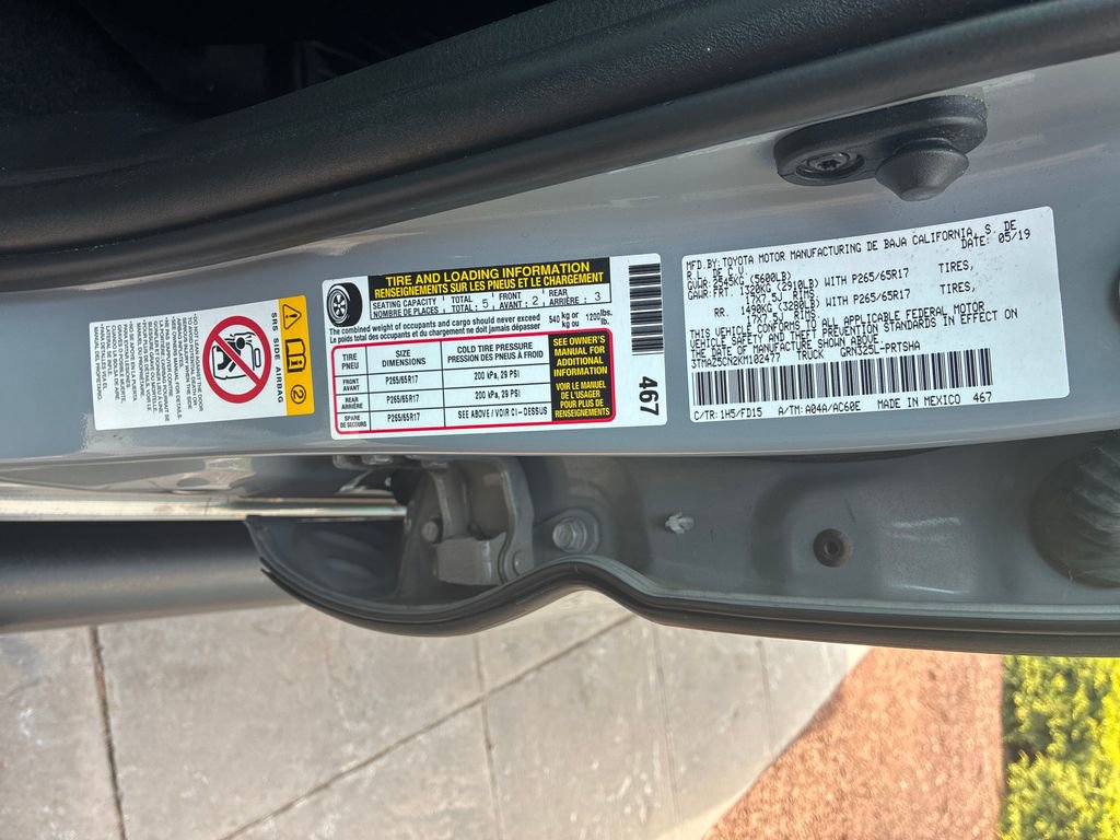Used 2019 Toyota Tacoma TRD Sport RWD image 30