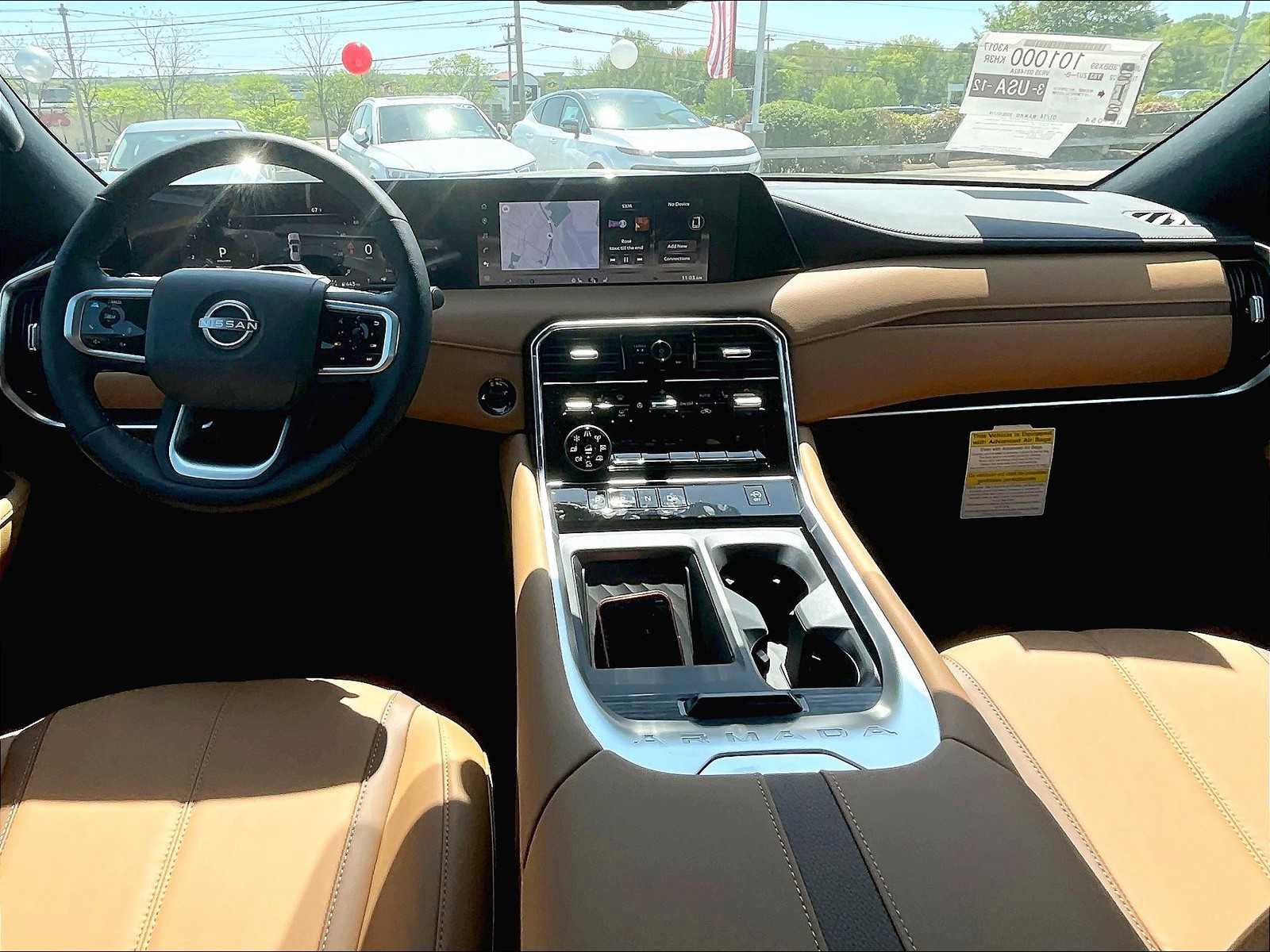 New 2025 Nissan Armada SL w/ Captain's Chari Seat Package image 11