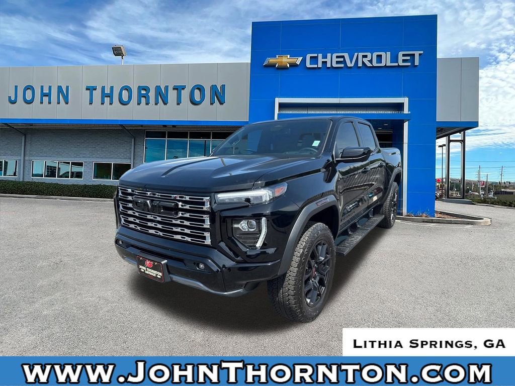 Used 2024 GMC Canyon Denali w/ LPO, Denali Black Edition AWD/4WD image 1