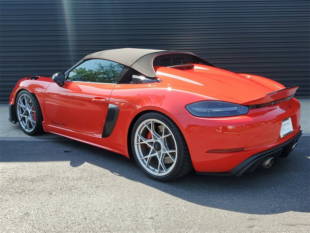 Used 2025 Porsche 718 Boxster Spyder RS image 3