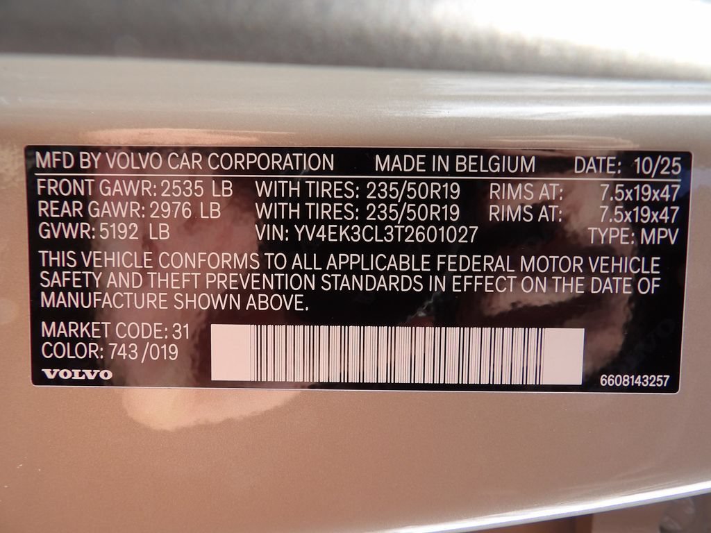 New 2026 Volvo EX30 Cross Country Ultra w/ Protection Package Premier AWD/4WD image 27