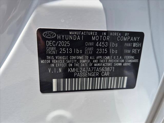 Certified 2026 Hyundai Sonata SE FWD image 30